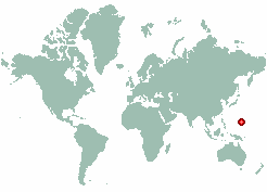 Chalan Kanoa Village in world map